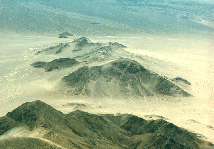 Salt Creek Hills from the air